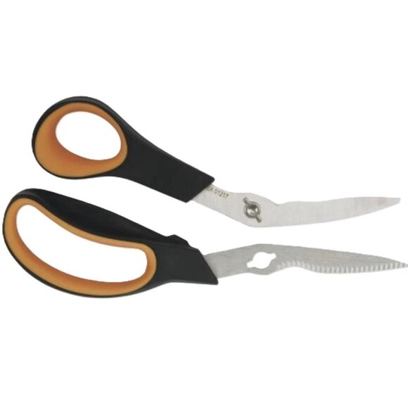 Fiskars Herb & Veggie Shears Soft Grip Stainless Steel Kitchen Garden Scissors - Picture 5 of 6